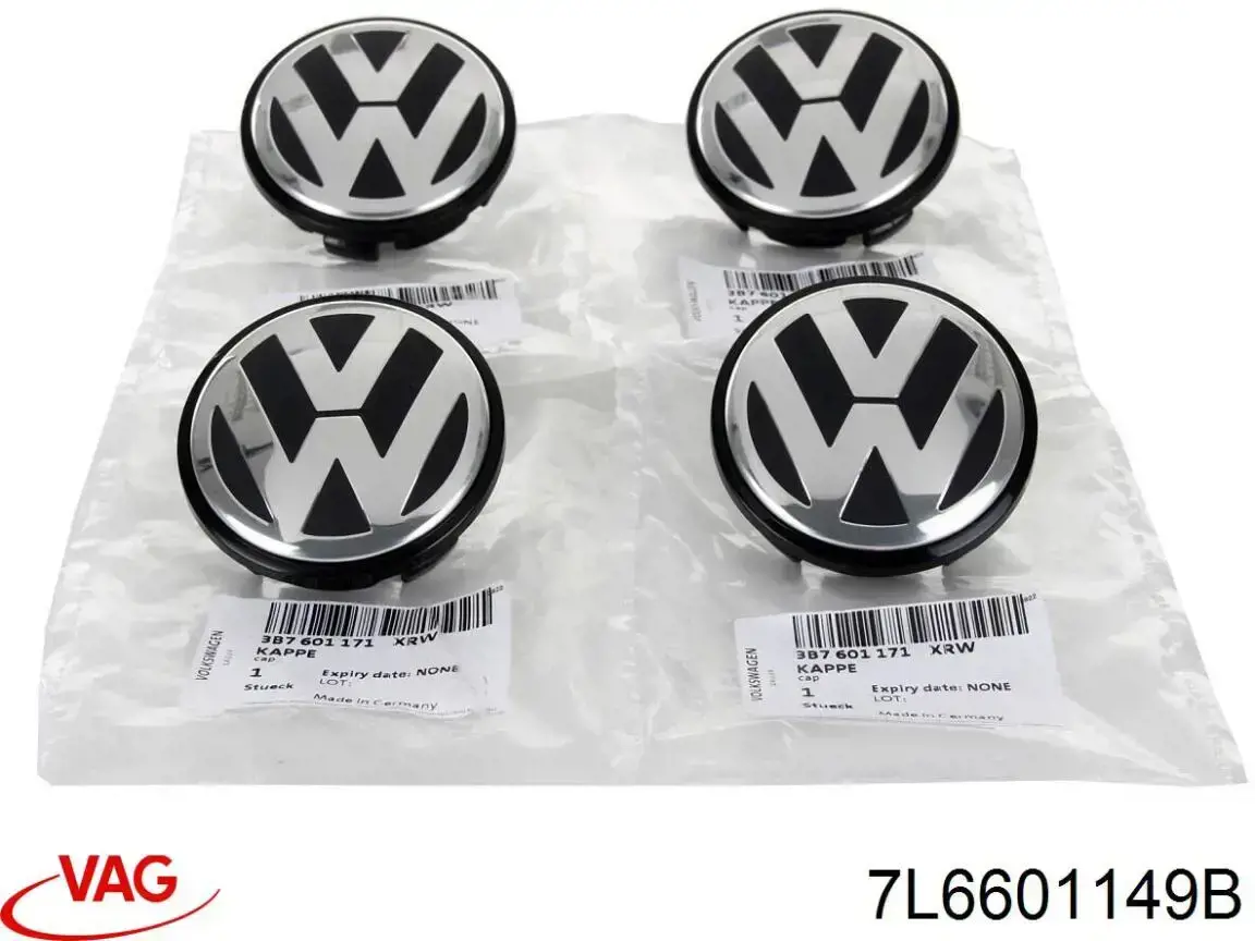 Tapacubos 7L6601149B VAG