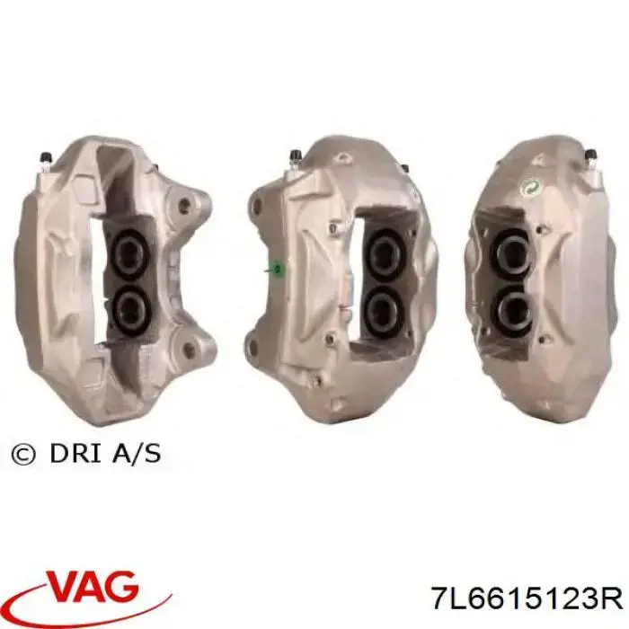 Comprar 7L6615123R VAG Pinza de freno delantera izquierda