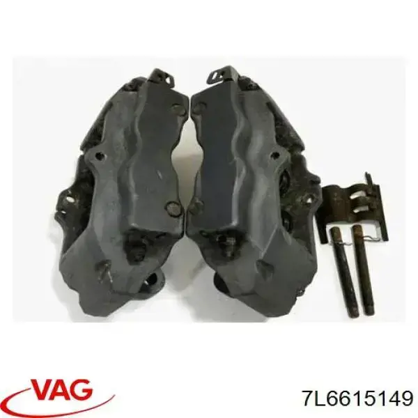 Comprar 7L6615149 VAG Pinza de freno delantera izquierda