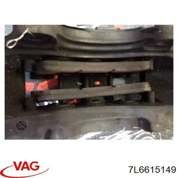 Pinza de freno delantera izquierda VAG 7L6615149 precio, desde 218,02 EUR