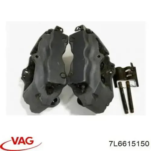 Pinza de freno delantera derecha 7L6615150 VAG