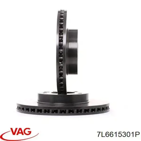 Comprar 7L6615301P VAG Freno de disco delantero