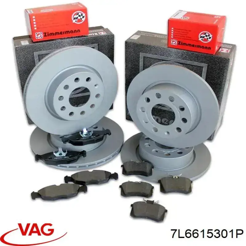 7L6615301P VAG Discos