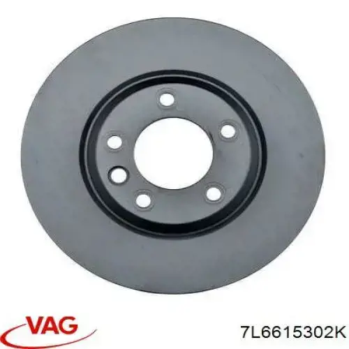 Frenos delanteros VAG 7L6615302K precio, desde 90,51 EUR