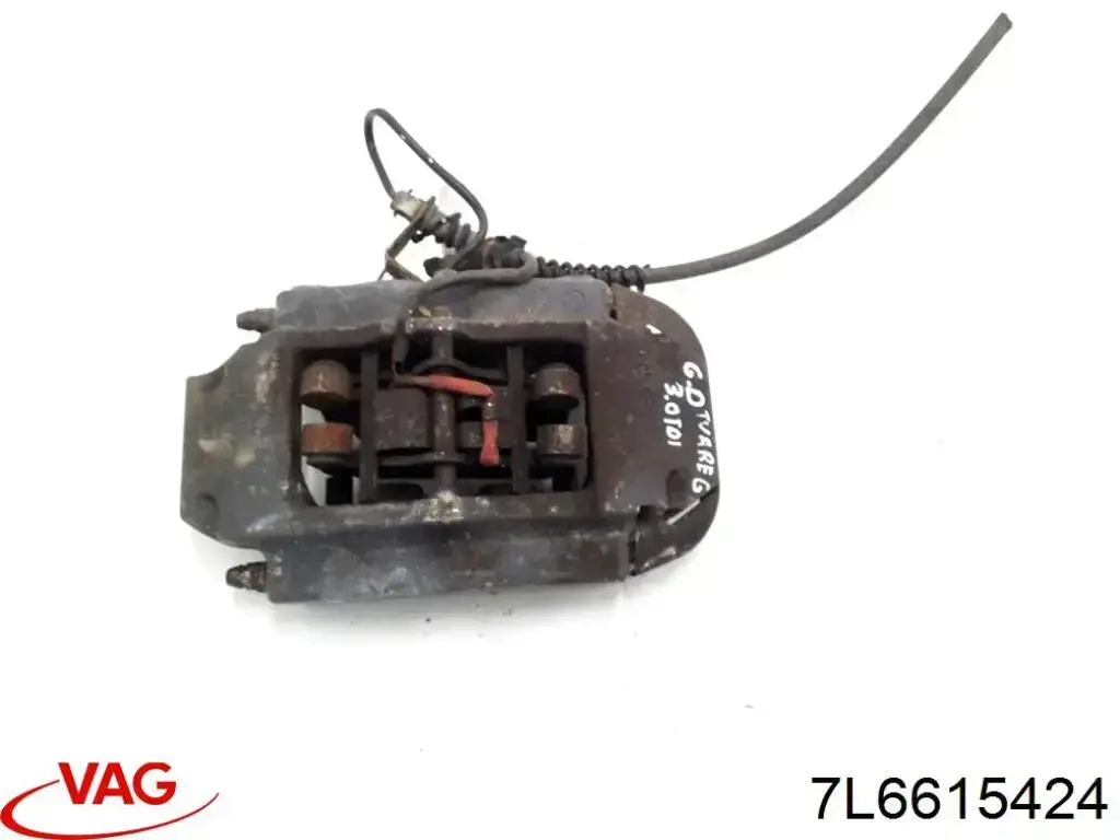 Comprar 7L6615424 VAG Pinza de freno trasera derecha