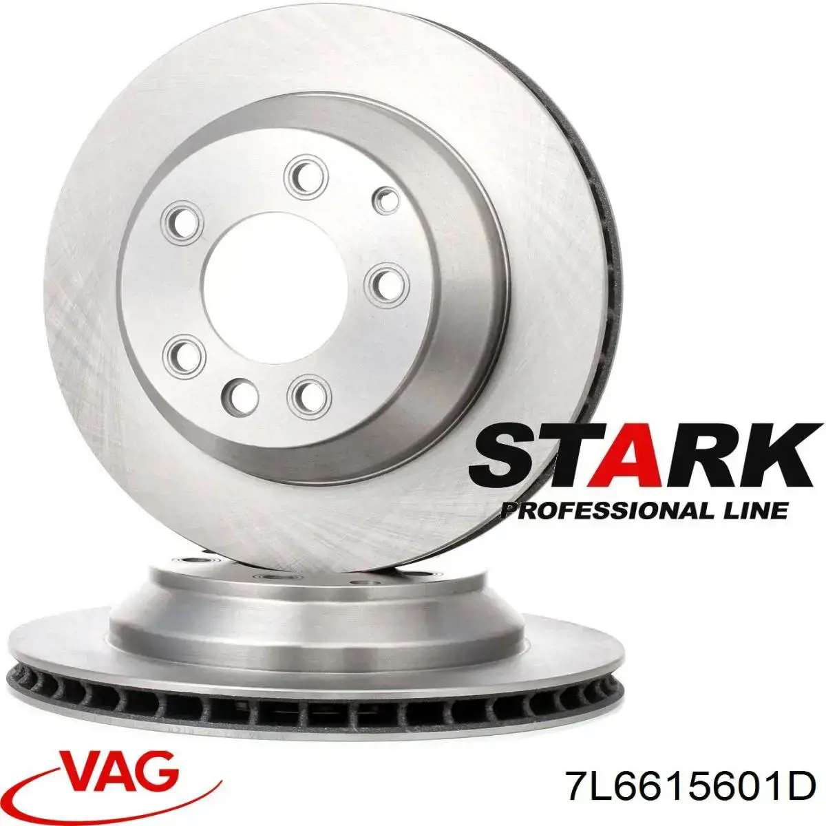Frenos traseros VAG 7L6615601D