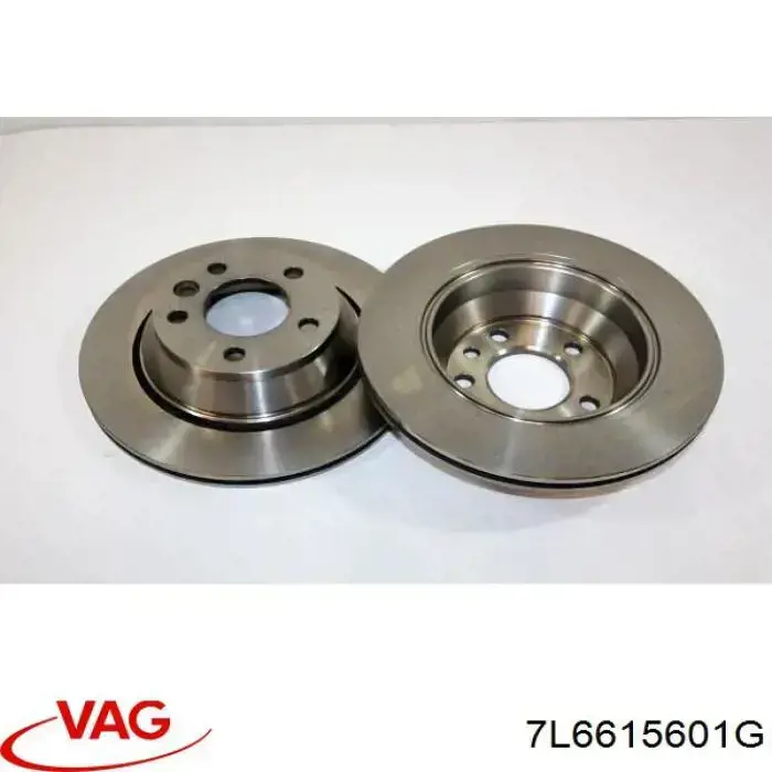 Disco de freno trasero VAG 7L6615601G precio, desde 60,06 EUR