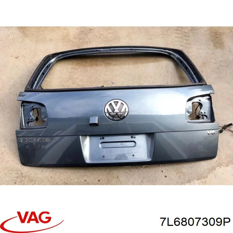 Refuerzo paragolpes trasero para Volkswagen Touareg (7LA)