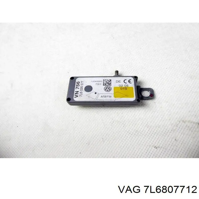 Absorbente (relleno) parachoques trasero VAG 7L6807712