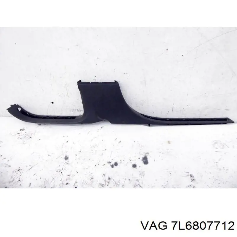 Absorbedor de parachoques trasero 7L6807712 VAG