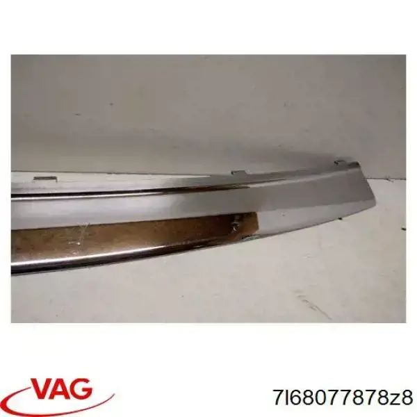 Listón embellecedor/protector, parachoques trasero VAG 7L68077878Z8