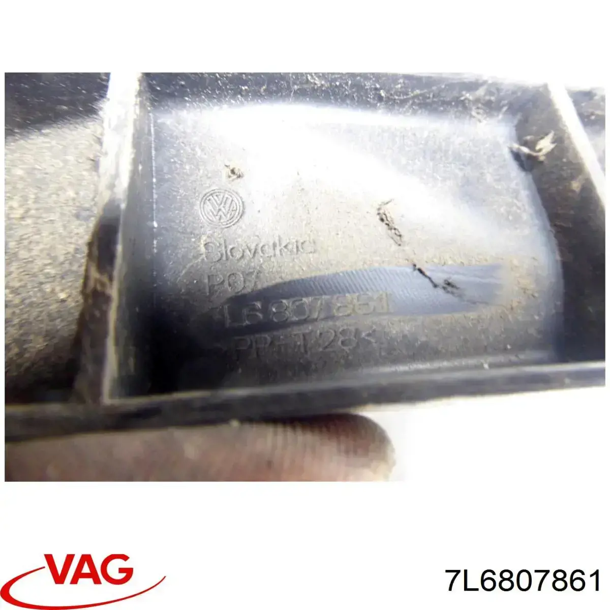 Comprar 7L6807861 VAG Soporte de parachoques trasero izquierdo