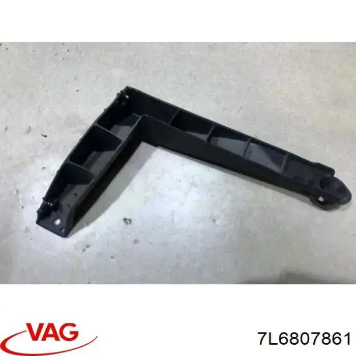 Soporte de paragolpes trasero izquierdo Volkswagen Touareg 1 (7LA)