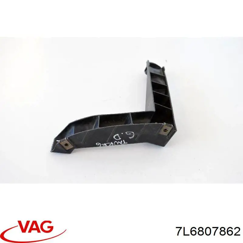 7L6807862 VAG Soporte del paragolpes trasero derecho