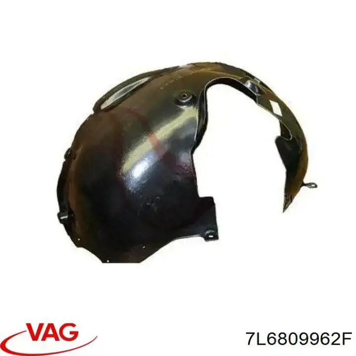 Guardabarros interior derecho, aleta delantera VAG 7L6809962F precio, desde 35,69 EUR