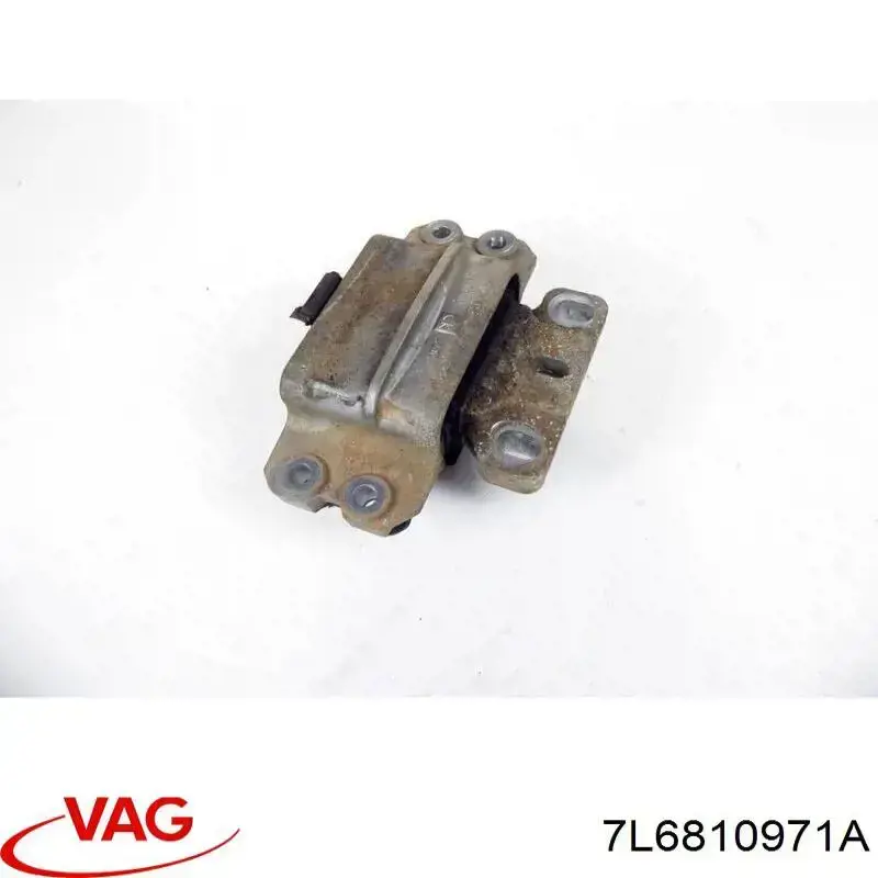 Revestimiento, pasarrueda trasera, izquierdo VAG 7L6810971A