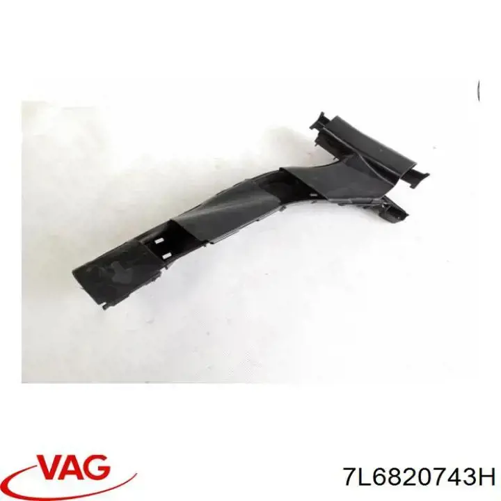 Manguera de aire acondicionado de evaporador al compresor 7L6820743H VAG