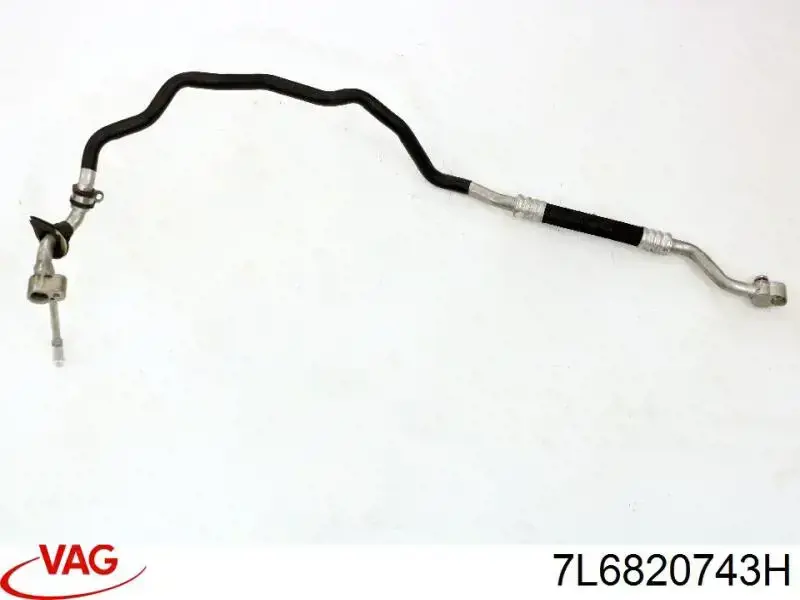Manguera de aire acondicionado de evaporador al compresor 7L6820743H VAG