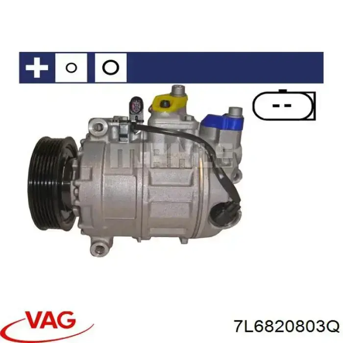 Compresor de ac VAG 7L6820803Q