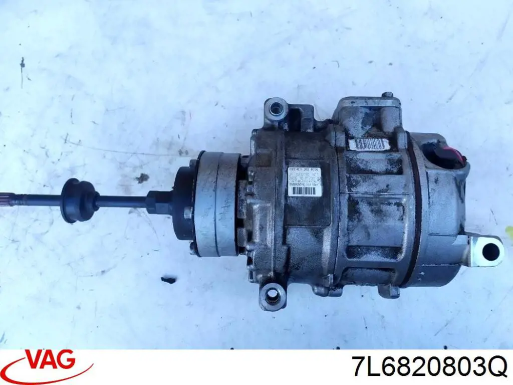 Compresor de aire acondicionado 7L6820803Q VAG