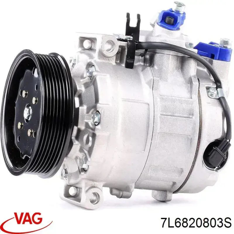 Compresor de aire acondicionado 7L6820803S VAG