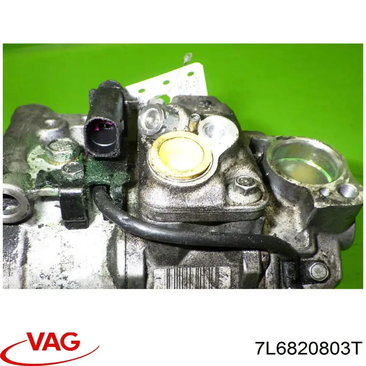 Compresor de aire acondicionado 7L6820803T VAG