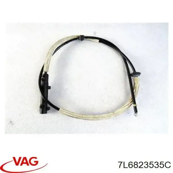 Cable de apertura del capó trasero VAG 7L6823535C precio, desde 24,59 EUR