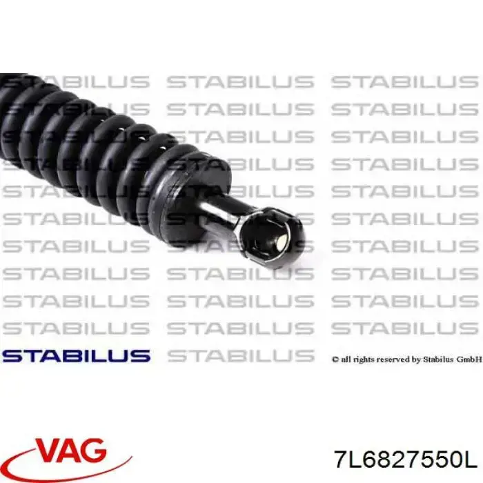 Comprar 7L6827550L VAG Amortiguador de puerta trasera