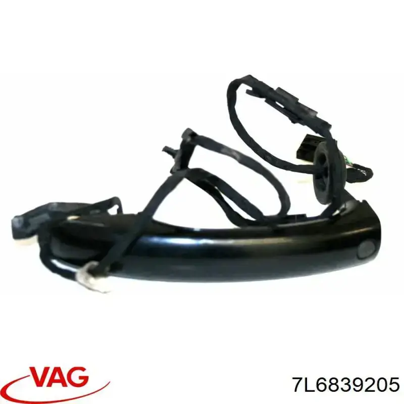 Manija exterior de puerta trasera VAG 7L6839205GRU precio, desde 68,24 EUR