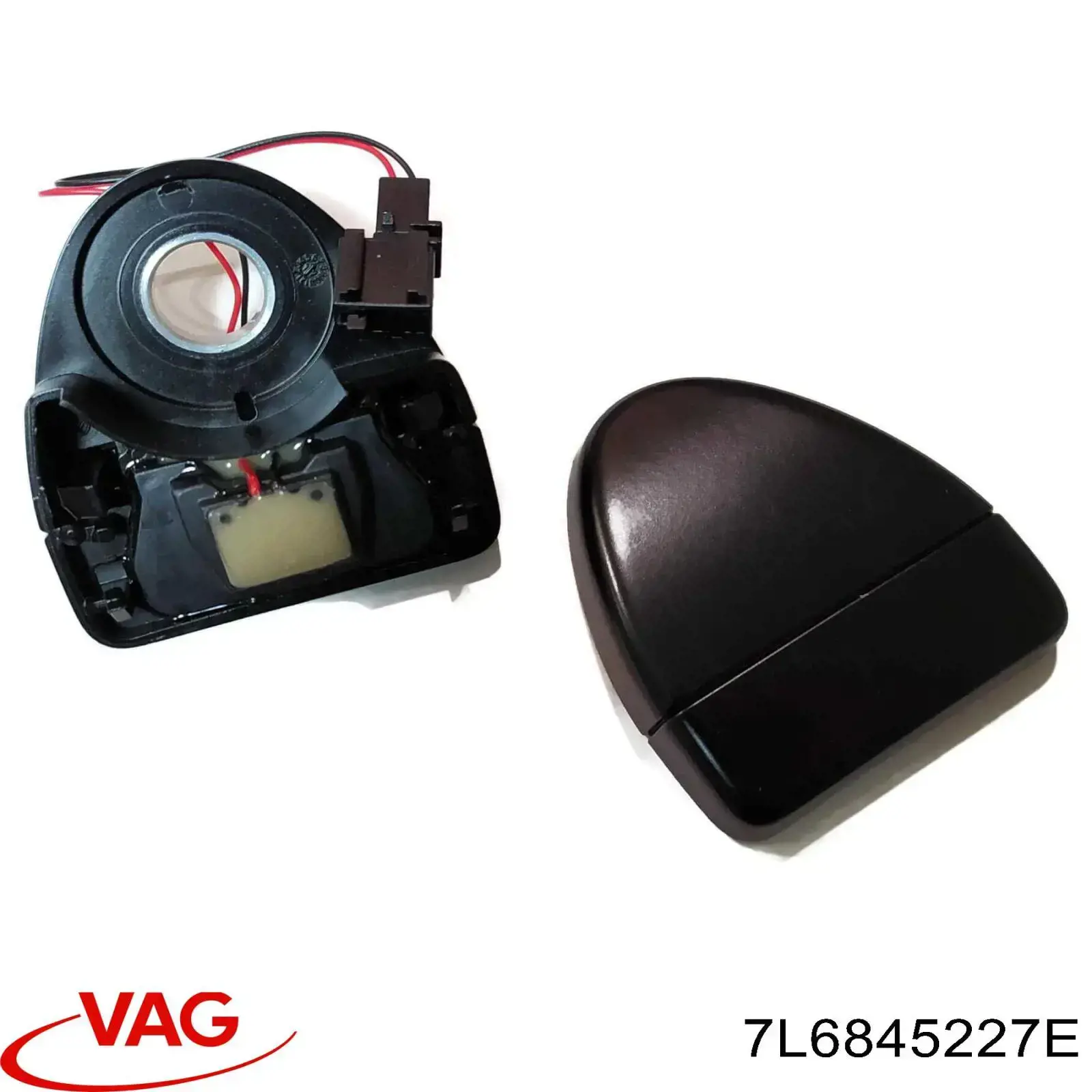 Tapa de la tuerca del brazo del limpiaparabrisas trasero 7L6845227E VAG