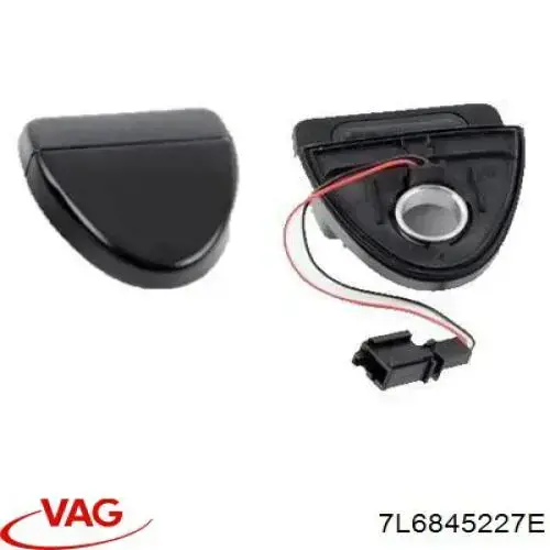 Comprar 7L6845227E VAG Tapa de la tuerca del brazo del limpiaparabrisas trasero