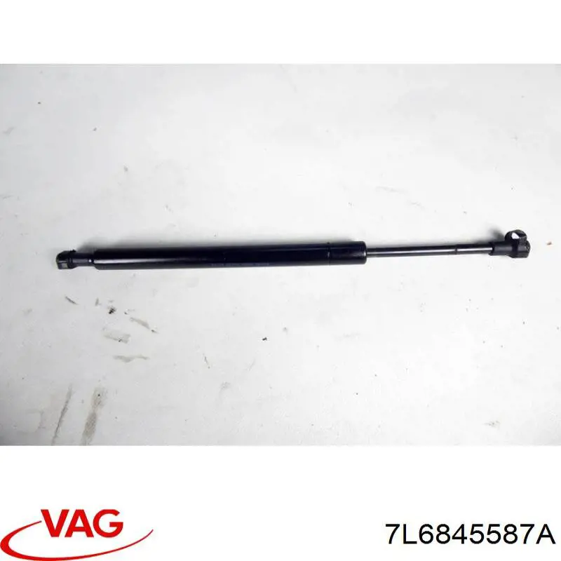 Amortiguador de vidrio de portón trasero (puerta trasera 3/5) 7L6845587A VAG