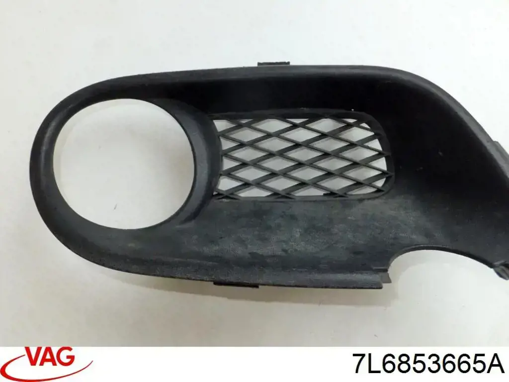 Comprar 7L6853665A VAG Rejilla izquierda del parachoques delantero
