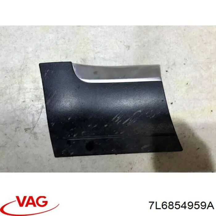 Comprar 7L6854959A9B9 VAG Moldura de guardabarros delantero izquierdo