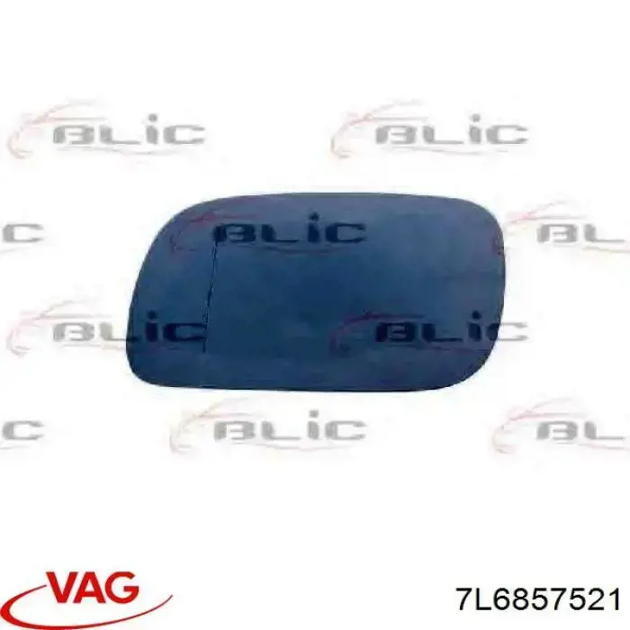 7L6857521 VAG cristal de espejo retrovisor exterior izquierdo