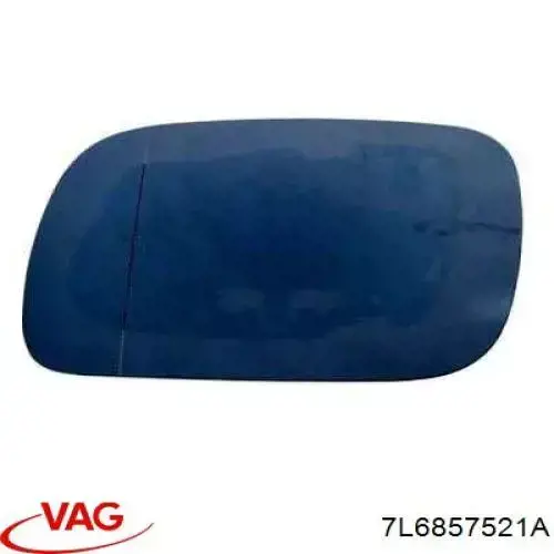 Cristal de espejo retrovisor exterior izquierdo VAG 7L6857521A precio, desde 22,43 EUR