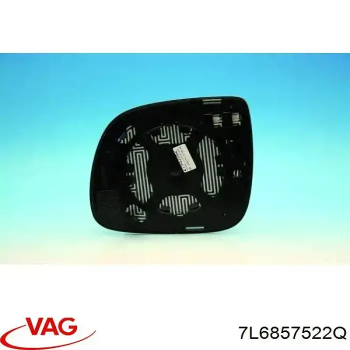 VG8177503 Prasco cristal de espejo retrovisor exterior derecho