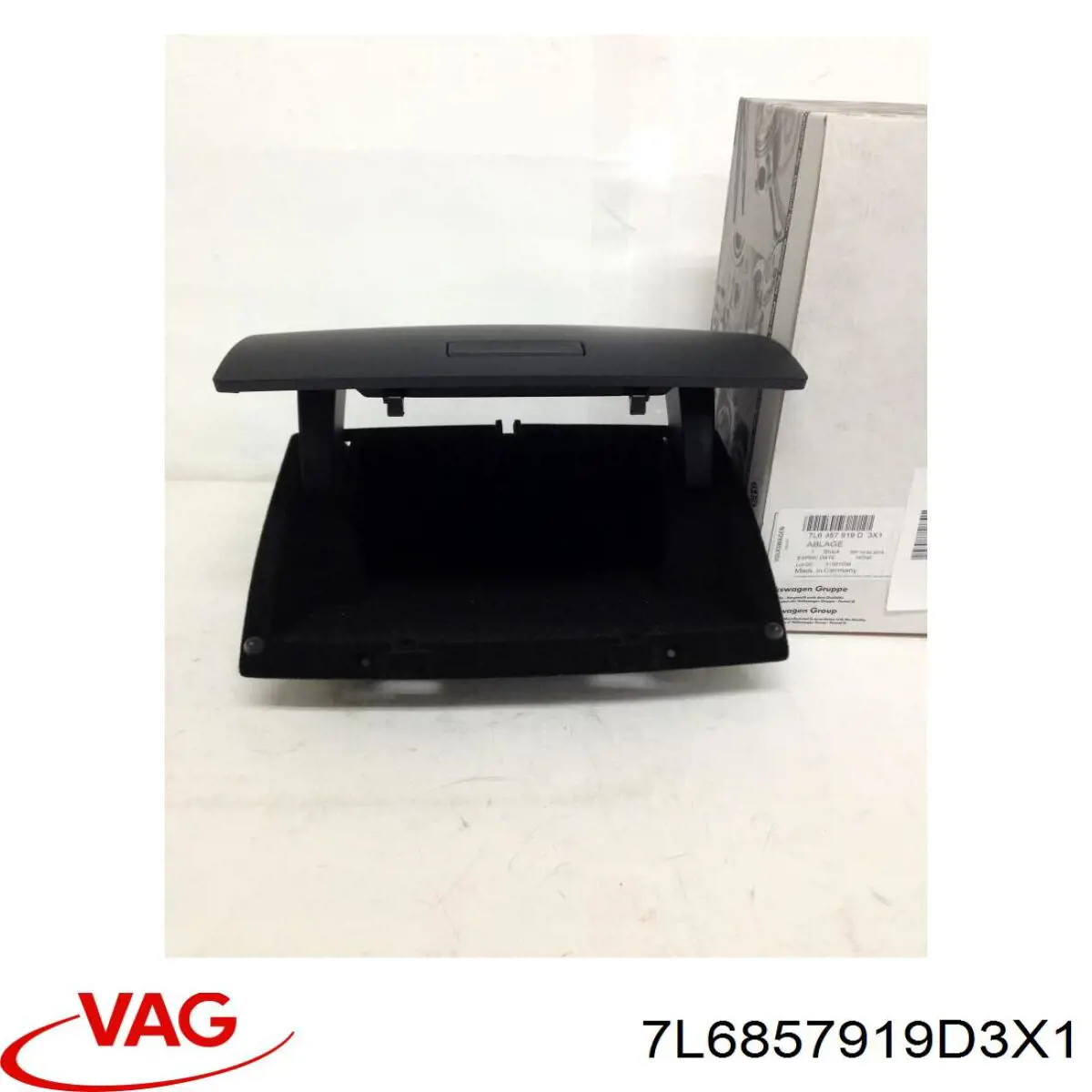 7L6857919D3X1 VAG tapa de guantera