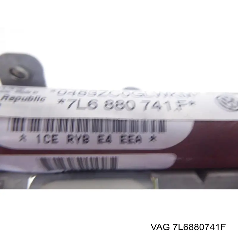 Airbag de cortina lateral izquierda VAG 7L6880741F