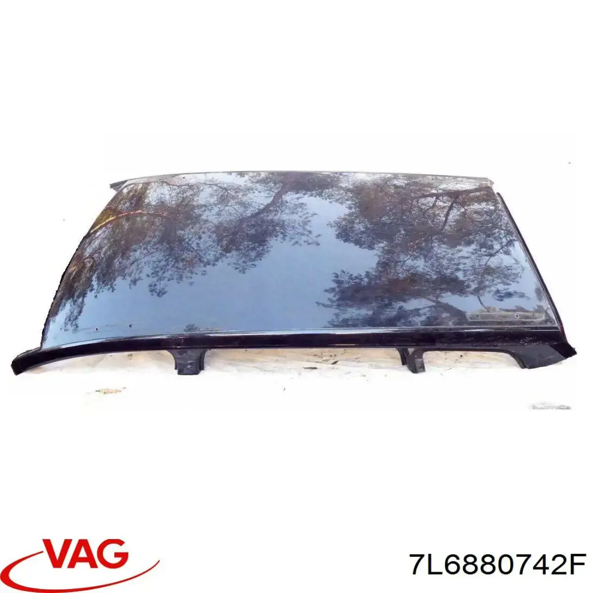 Airbag de cortina lateral derecha 7L6880742F VAG