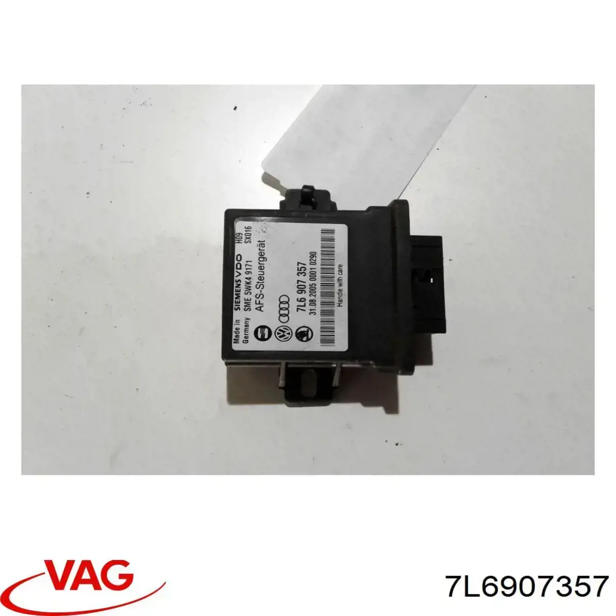 Módulo de control de iluminación adaptativa (ECU) 7L6907357 VAG