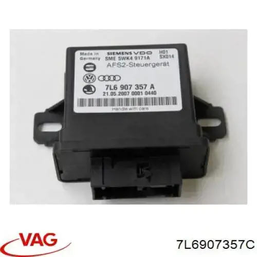 7L6907357C VAG modulo de control de iluminacion adaptable (ecu)