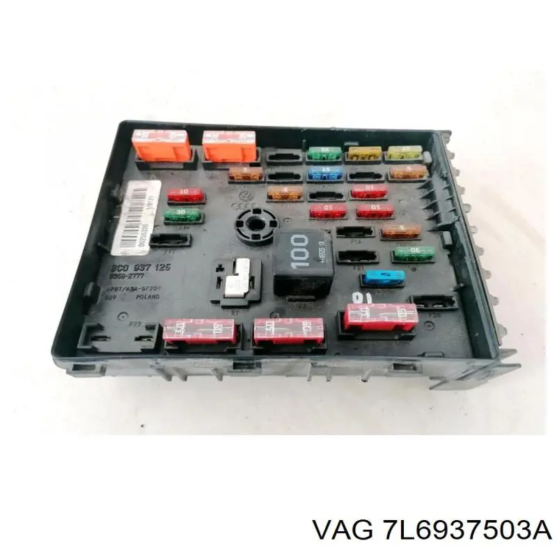 Comprar 7L6937503A VAG Caja de fusibles