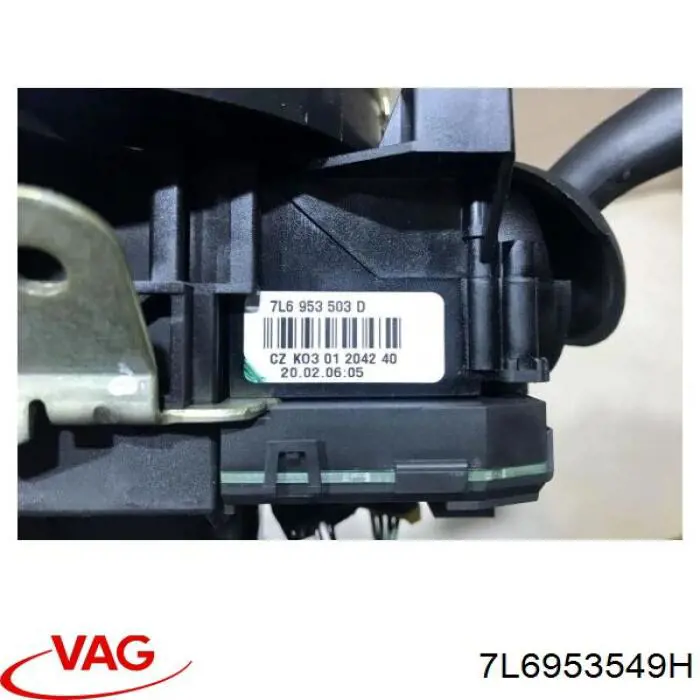 Comprar 7L6953549H VAG Módulo de control de interruptores de la columna de dirección
