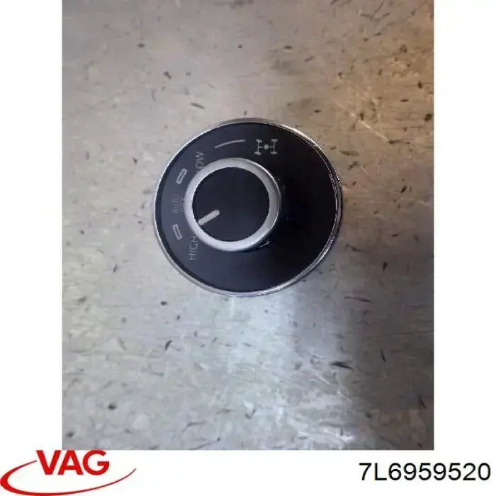 Botón de accionamiento del cierre de la tapa del maletero (puerta trasera 3/5) VAG 7L6959520B20H precio, desde 43,71 EUR