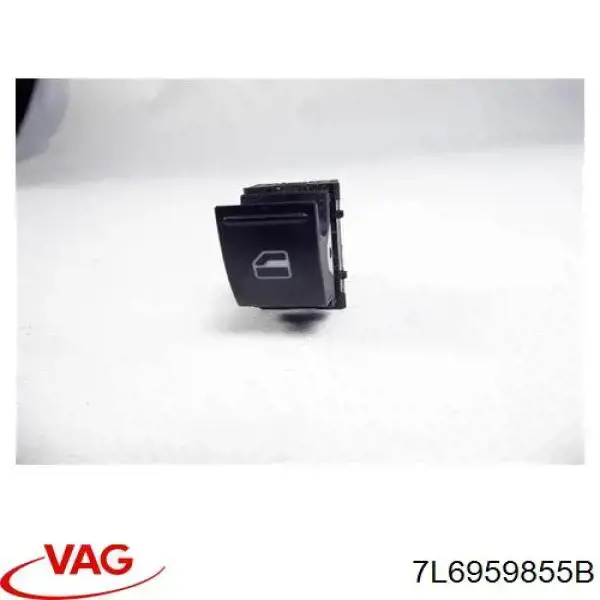 Interruptor motor elevalunas delantero derecho VAG 7L6959855B