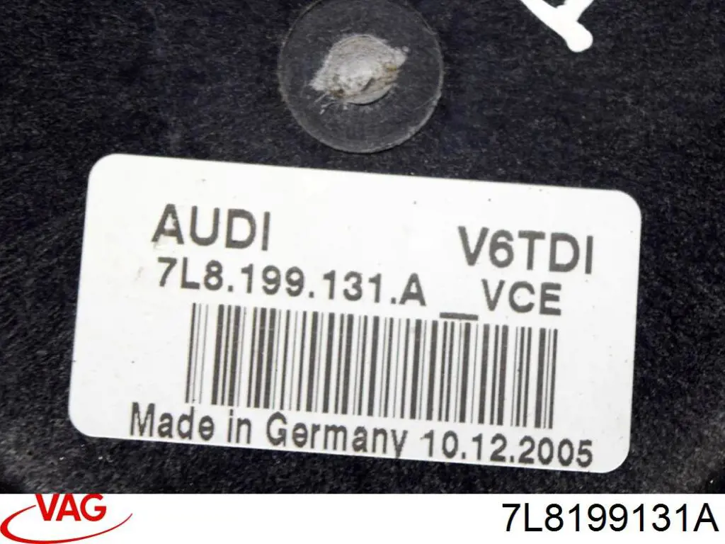 7L8199131A VAG Soporte elástico, suspensión del motor, Izquierda / Derecha
