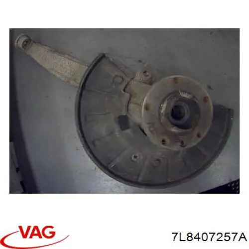 7L8407257A VAG muñón del eje, suspensión de rueda, delantero izquierdo