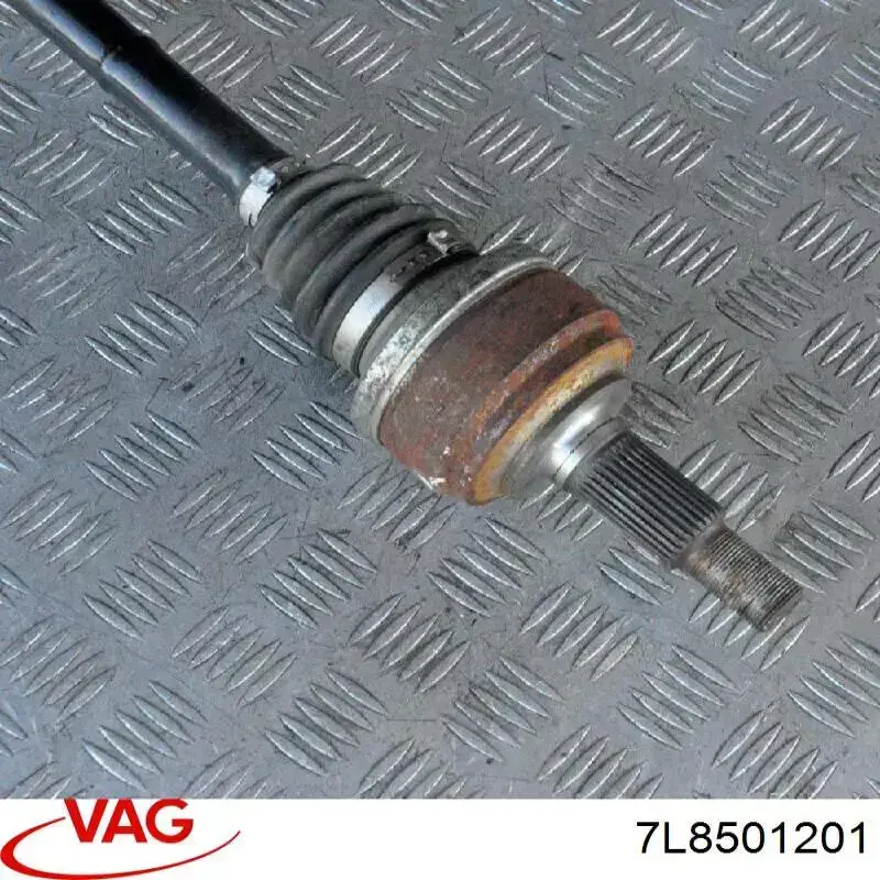 Semieje 7L8501201 VAG