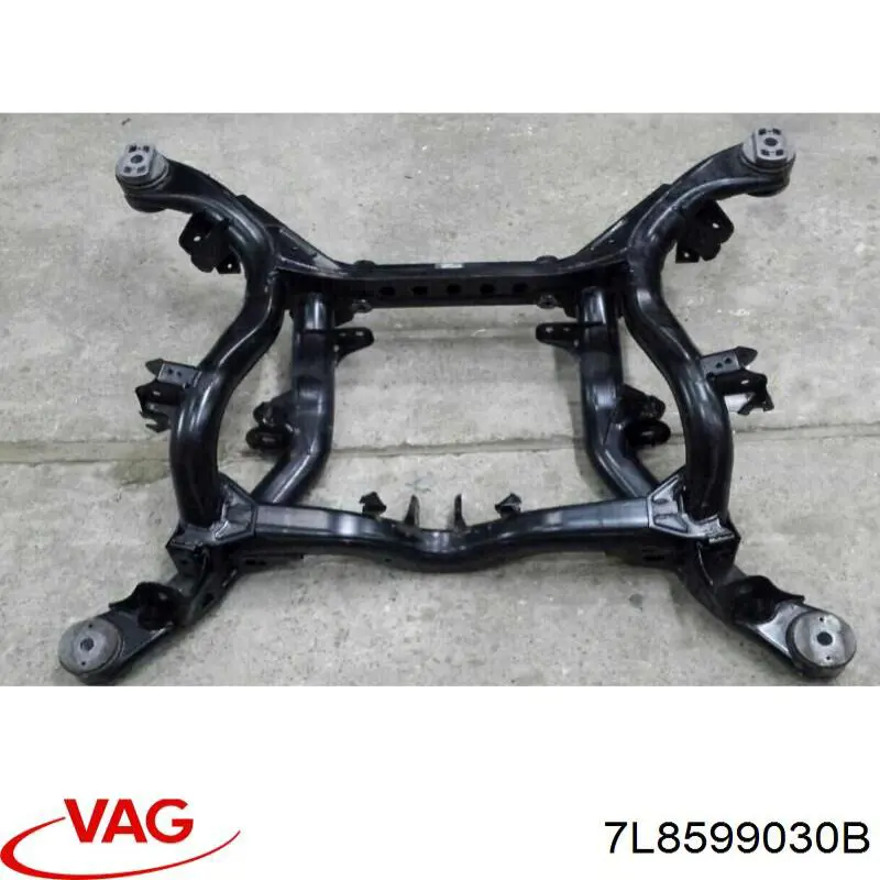 Subchasis trasero soporte motor VAG 7L8599030B precio, desde 438,50 EUR